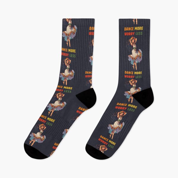 Item preview, dance more worry less, dancer gif designed and sold by La Loca.