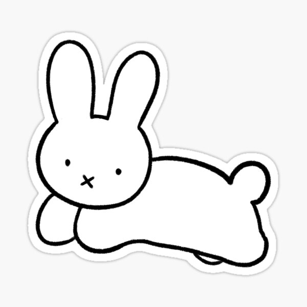 Artikel-Vorschau von Miffy als Hase, designt und verkauft von ondine257.