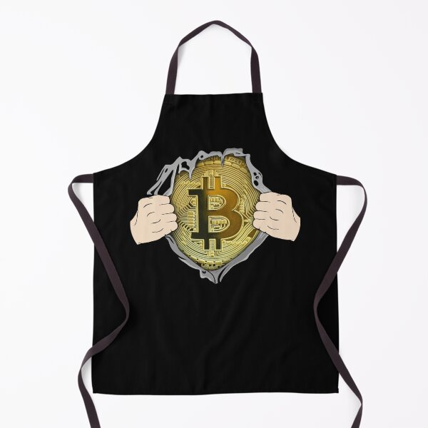 Item preview, Bitcoin Enthusiast Cryptocurrency Superhero Open Chest Bitcoin supporters designed and sold by skulltshirt.