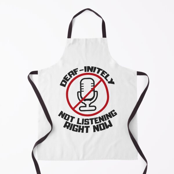Item preview, Funny and sarcastic jokes for the deaf community designed and sold by The  Knick Knack Nook.