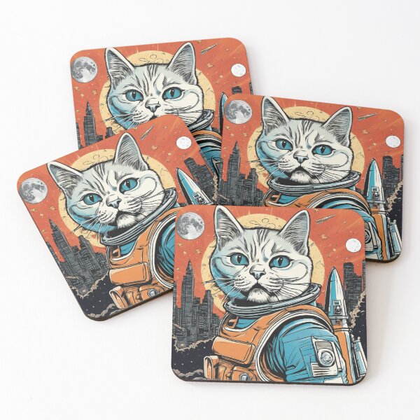 Item preview, The Astronaut Cat designed and sold by BIG147.