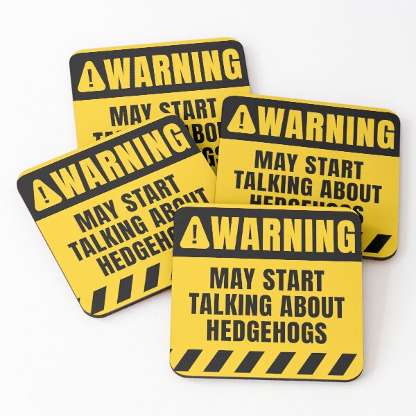 Item preview, May Start Talking About Hedgehogs designed and sold by MaryAller.