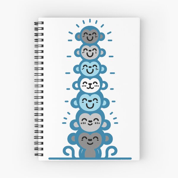 Item preview, Cute Demiboy Pride Flag Monkeys, Demiboy Stacked Monkeys designed and sold by Travelslightly.
