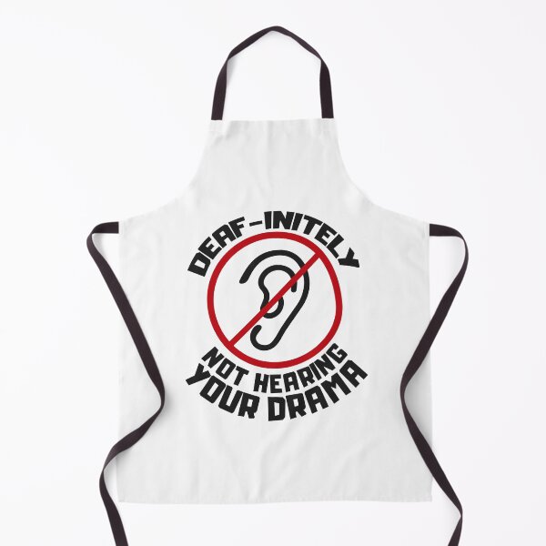 Item preview, Funny and sarcastic jokes for the deaf community designed and sold by The  Knick Knack Nook.
