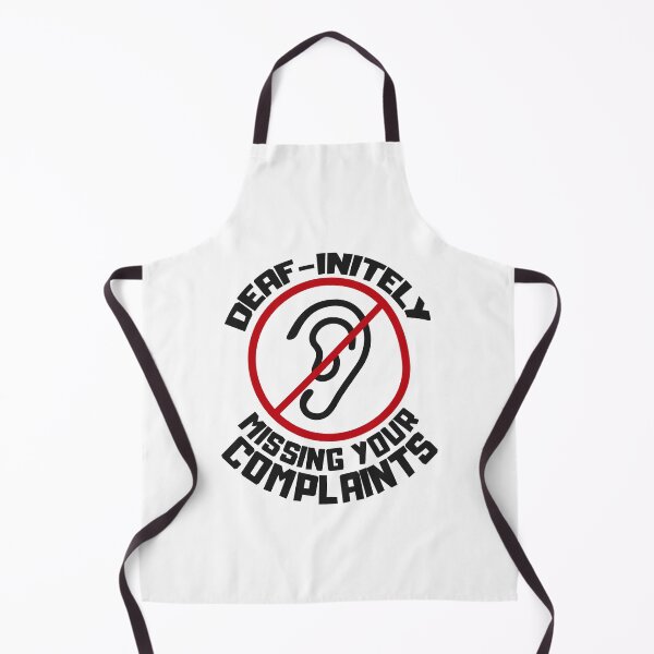 Item preview, Funny and sarcastic jokes for the deaf community designed and sold by The  Knick Knack Nook.