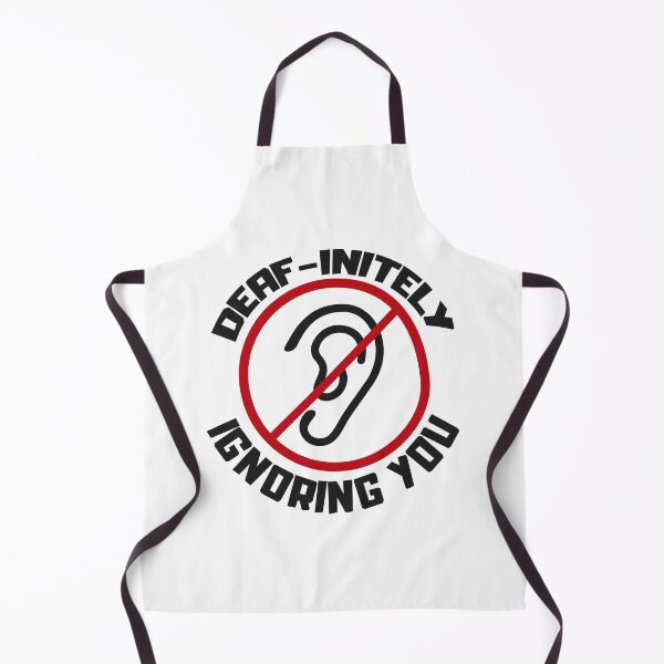 Item preview, Funny and sarcastic jokes for the deaf community designed and sold by The  Knick Knack Nook.