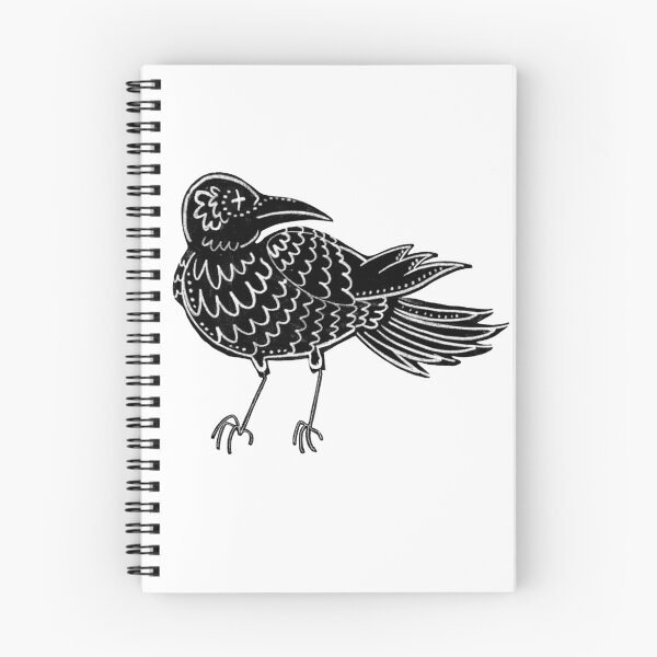 Item preview, Folksy Crow designed and sold by KatticusFlinch.
