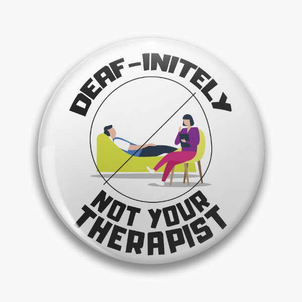 Item preview, Funny and sarcastic jokes for the deaf community designed and sold by The  Knick Knack Nook.
