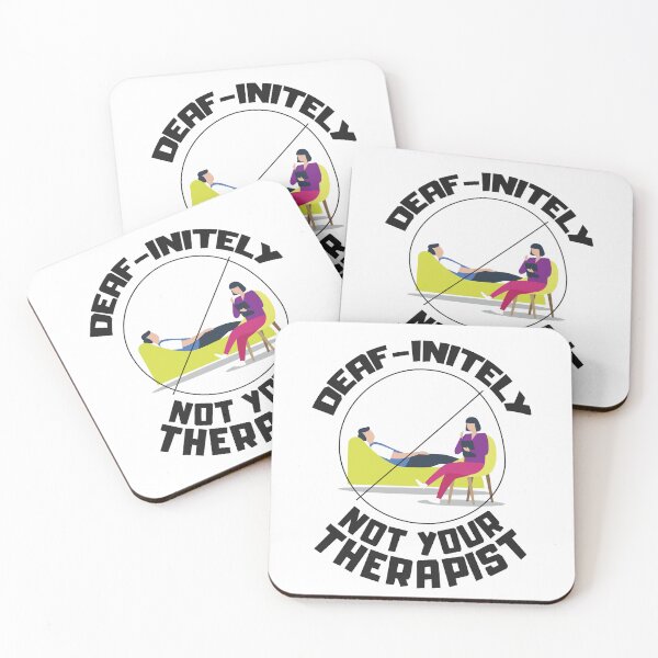 Item preview, Funny and sarcastic jokes for the deaf community designed and sold by The  Knick Knack Nook.
