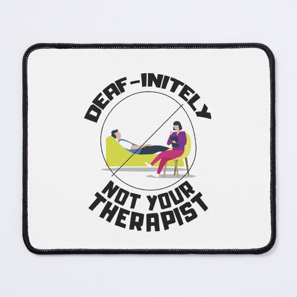 Item preview, Funny and sarcastic jokes for the deaf community designed and sold by The  Knick Knack Nook.