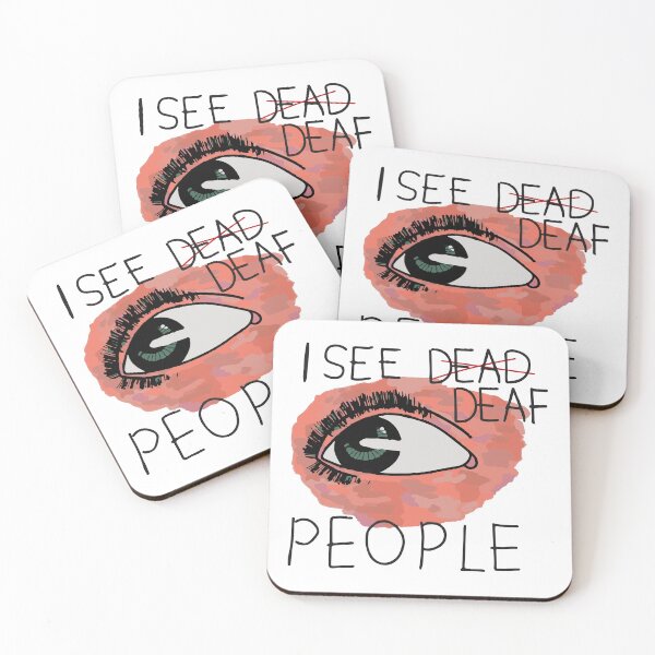 Item preview, Funny and sarcastic jokes for the deaf community designed and sold by The  Knick Knack Nook.