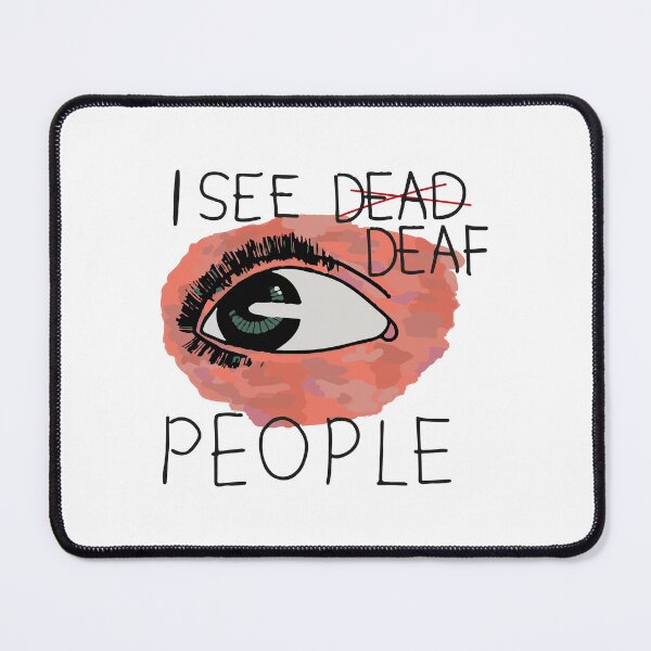Item preview, Funny and sarcastic jokes for the deaf community designed and sold by The  Knick Knack Nook.