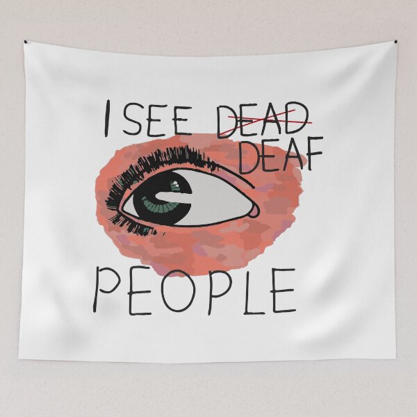 Item preview, Funny and sarcastic jokes for the deaf community designed and sold by The  Knick Knack Nook.