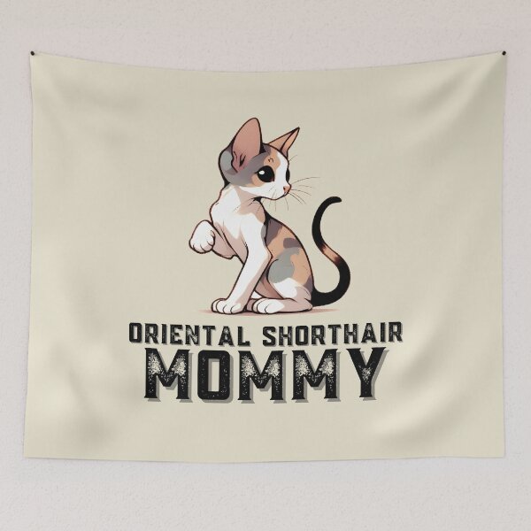 Item preview, Oriental Shorthair Cat Mommy. designed and sold by Anna Halasek.
