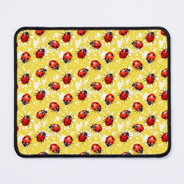 Item preview, Ladybug on yellow designed and sold by Vikycialp.