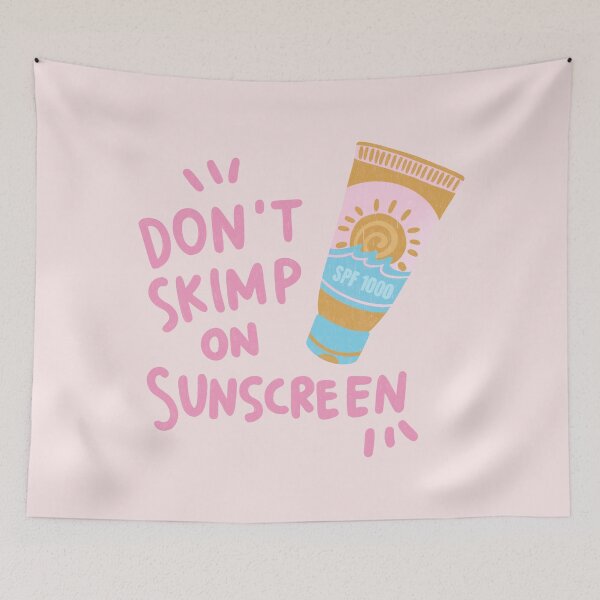 Item preview, don't skimp on sunscreen designed and sold by Ohmera.