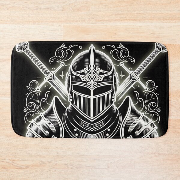 Item preview, Medieval Knight Black and White designed and sold by Simplybe1.