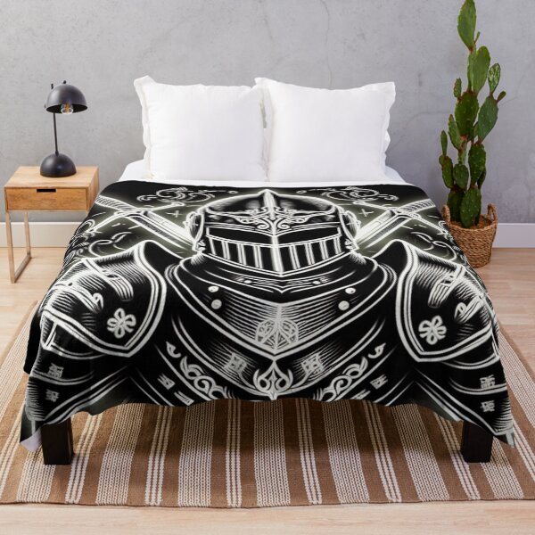 Item preview, Medieval Knight Black and White designed and sold by Simplybe1.