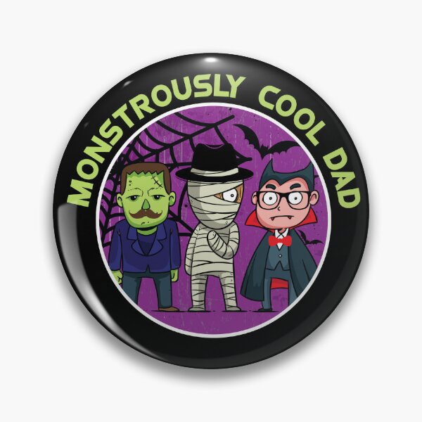 Item preview, Monstrously Cool Dad Halloween designed and sold by FatherCollect.