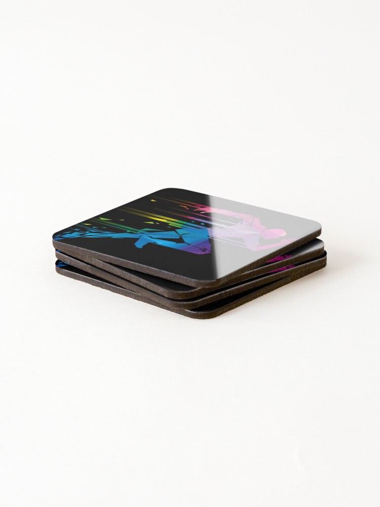 Thumbnail 4 of 5, Coasters (Set of 4), Running Man designed and sold by Rostislav1401.