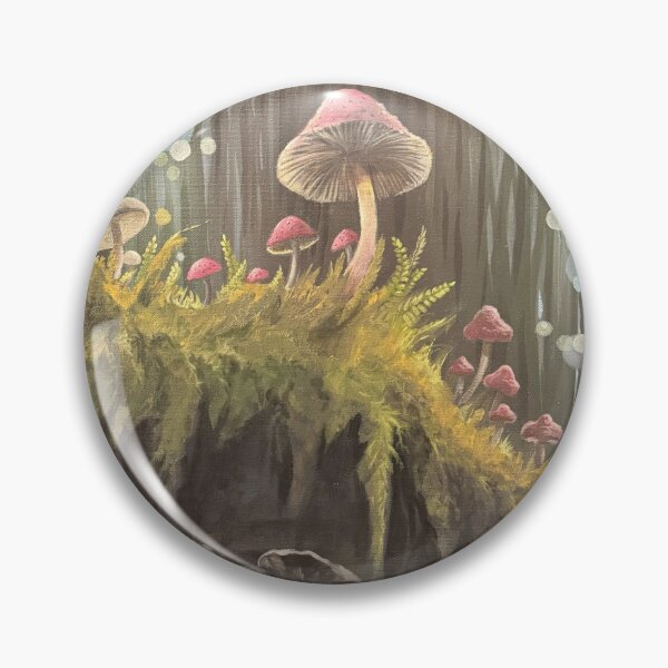 Item preview, Tranquility Toad and Mushrooms designed and sold by Nora Lee Illustrations.