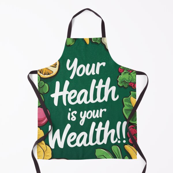 Item preview, Your Health Is Your Wealth! designed and sold by Scorpion Creative.