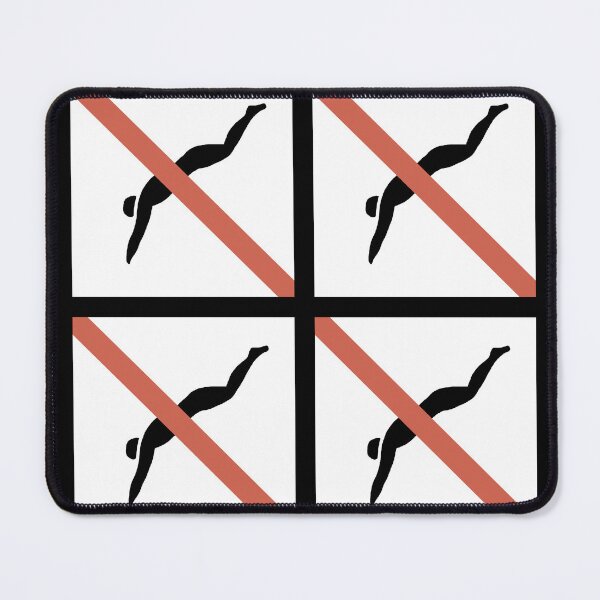 Item preview, No Diving Sign Meme designed and sold by Bigbaldred.