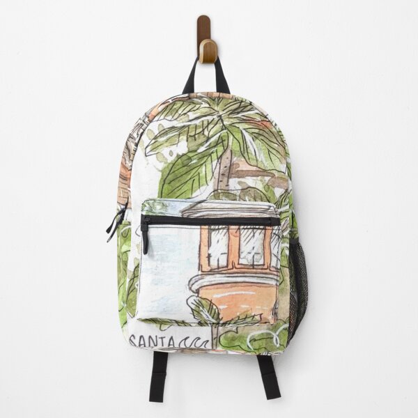 Item preview, Santa Marinella Watercolor Illustration  designed and sold by kriti130.