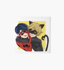 Ladybug and Cat Noir Art Board