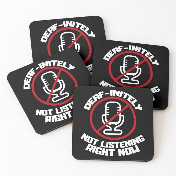 Item preview, Funny and sarcastic jokes for the deaf community designed and sold by The  Knick Knack Nook.