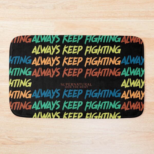 Item preview, Always Keep Fighting | SPN Rainbow Flag designed and sold by SALENTOmadness.