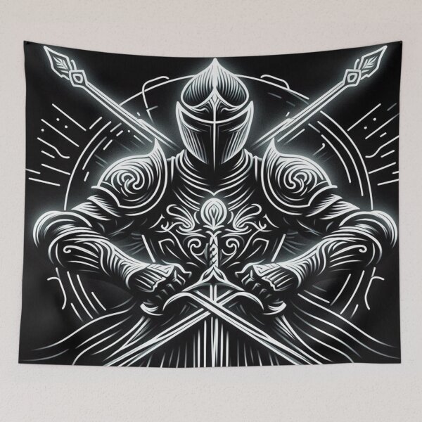 Item preview, Warrior Black and White designed and sold by Simplybe1.