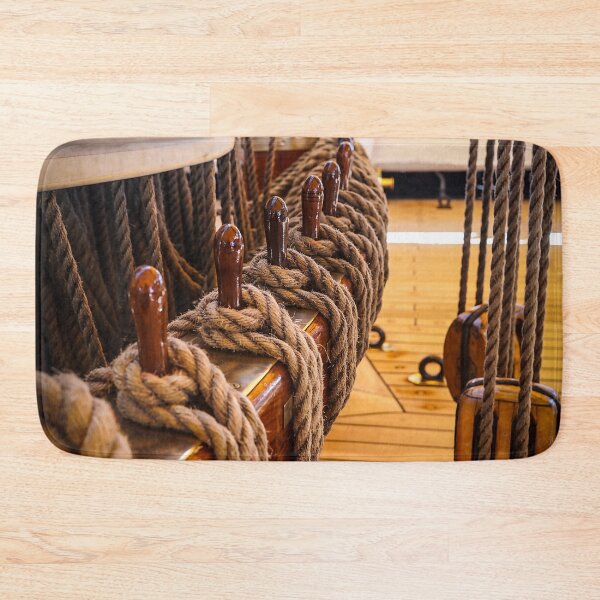 Item preview, Halyards and Belaying Pins, The Amerigo Vespucci from Italy designed and sold by Douglas E. Welch Design and Photography.