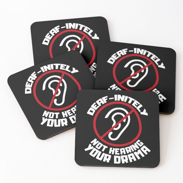 Item preview, Funny and sarcastic jokes for the deaf community designed and sold by The  Knick Knack Nook.