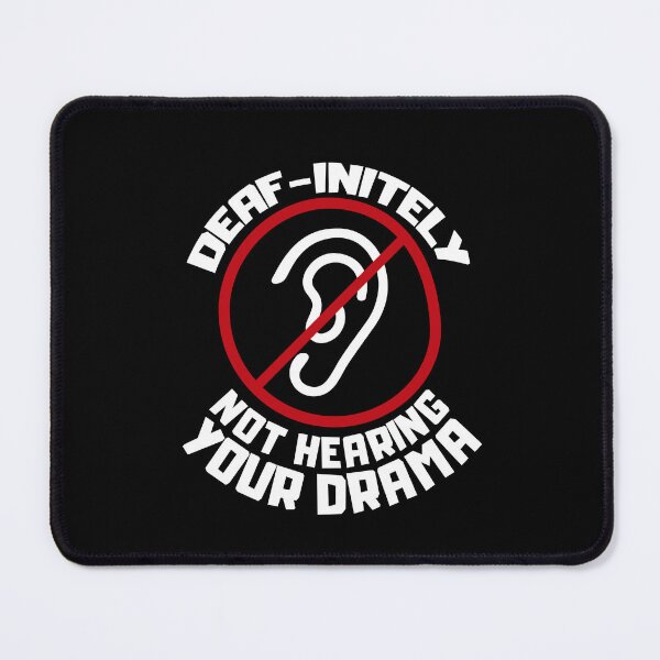 Item preview, Funny and sarcastic jokes for the deaf community designed and sold by The Knick Knack Nook.