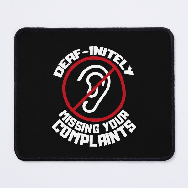 Item preview, Funny and sarcastic jokes for the deaf community designed and sold by The Knick Knack Nook.