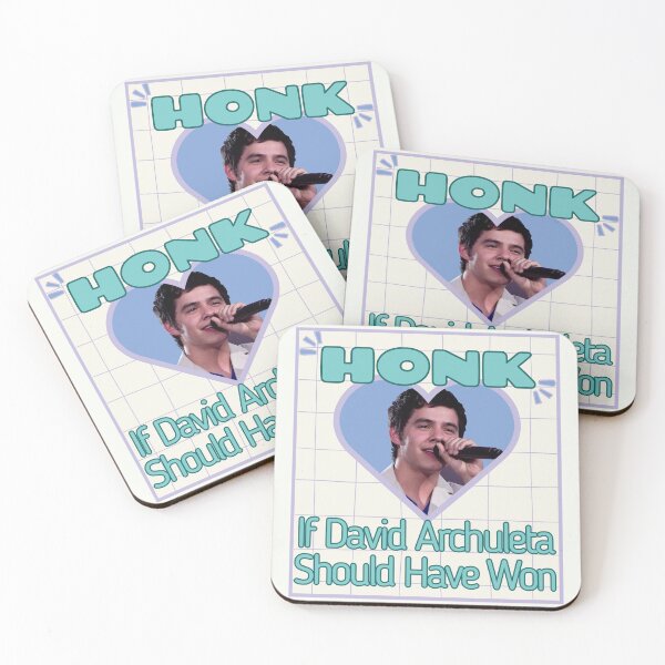 Item preview, Honk if David Archuleta Should Have Won designed and sold by RachelFortney.