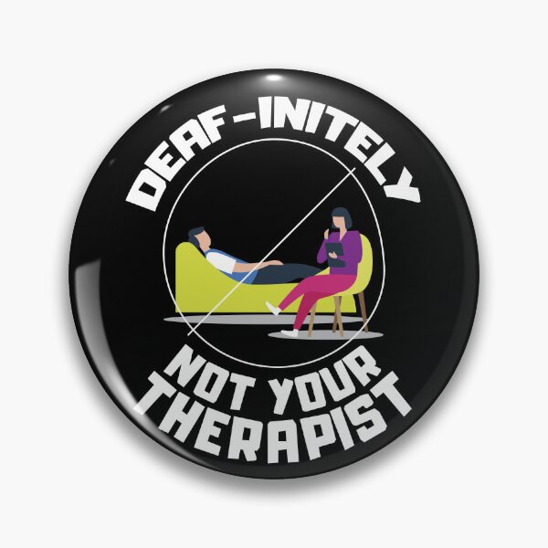 Item preview, Funny and sarcastic jokes for the deaf community designed and sold by The  Knick Knack Nook.