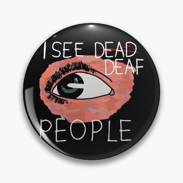 Item preview, Funny and sarcastic jokes for the deaf community designed and sold by The  Knick Knack Nook.