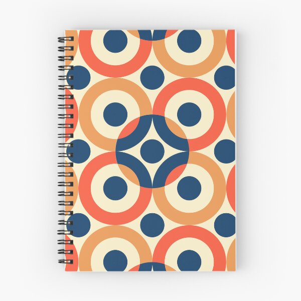 Item preview, Retro Circles and Stars Pattern designed and sold by SJ-Merch.