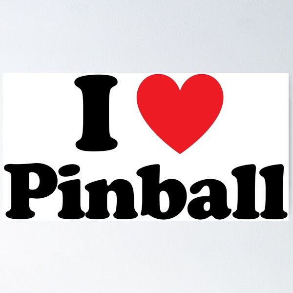 Item preview, I Love Pinball designed and sold by madpursglove.