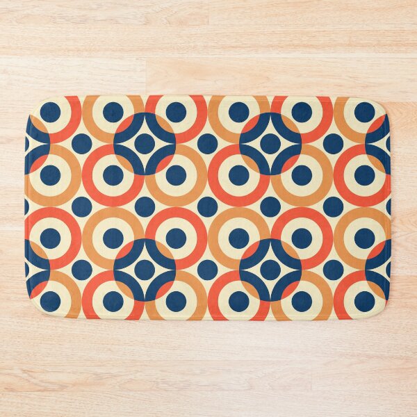 Item preview, Retro Circles and Stars Pattern designed and sold by SJ-Merch.
