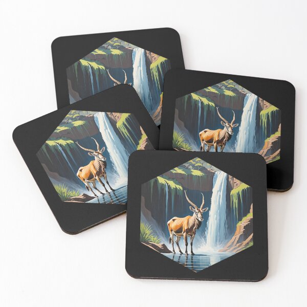 Item preview, Eland in Waterfall designed and sold by AbsoluteA.