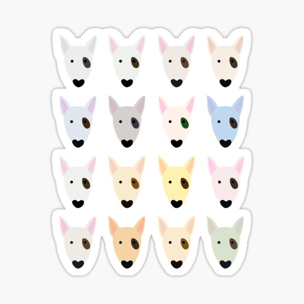 Item preview, English bull terrier.  designed and sold by SpaceAgnesArt.