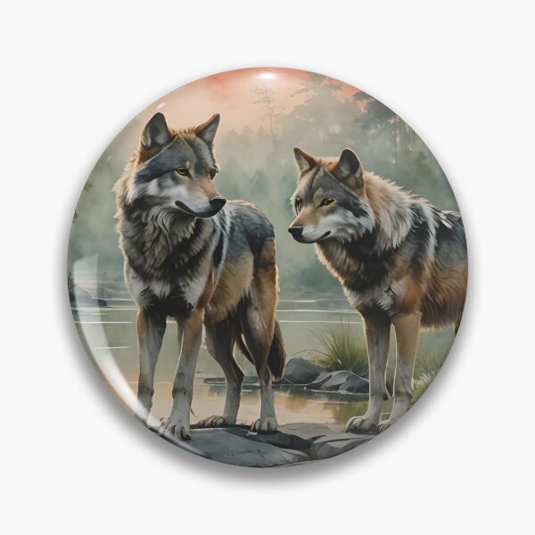 Item preview, Wolves designed and sold by Patricia Johnston.