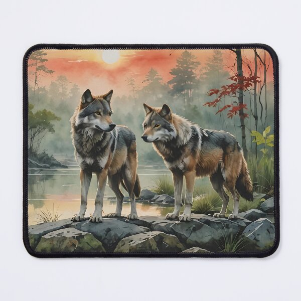 Item preview, Wolves designed and sold by Patricia Johnston.