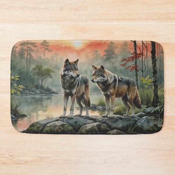 Item preview, Wolves designed and sold by Patricia Johnston.