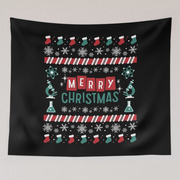 Item preview, Science Laboratory Ugly Christmas Sweater - Laboratory Christmas | DNA Christmas | PCR Christmas | Science Ugly Christmas Sweater | Christmas In The Lab designed and sold by jadedscientist.