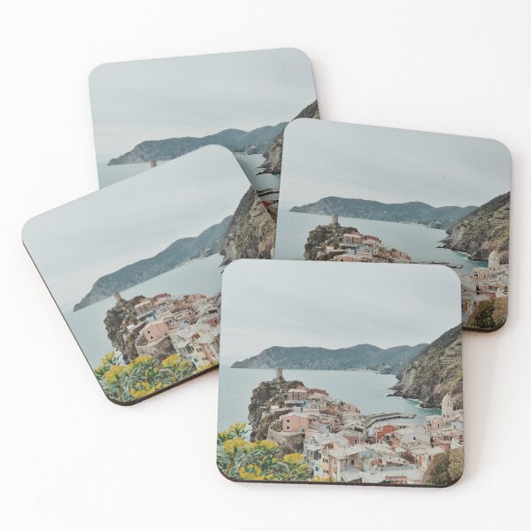 Item preview, Aesthetic Vernazza Landscape Spring Cinque Terre Italy designed and sold by Sara Canonici Portrait and Ladscape Photographer in Cinque Terre.