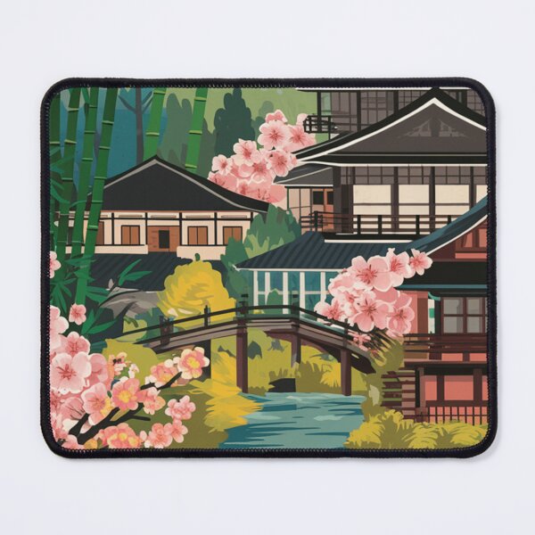 Item preview, Kyoto Vintage Travel Poster designed and sold by TravelerRat.